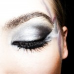 Art make-up, flowers