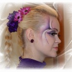 Фантазийный макияж Lilac evening