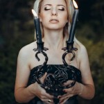 Вечерний макияж для портфолио Мария