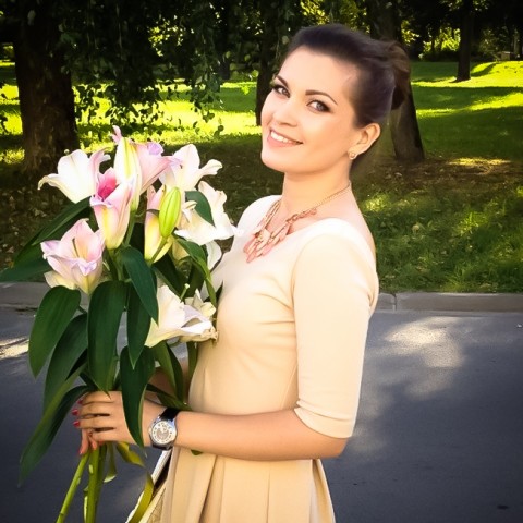 Салонный макияж и прическа