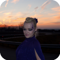 Фантазийный макияж Lilac evening